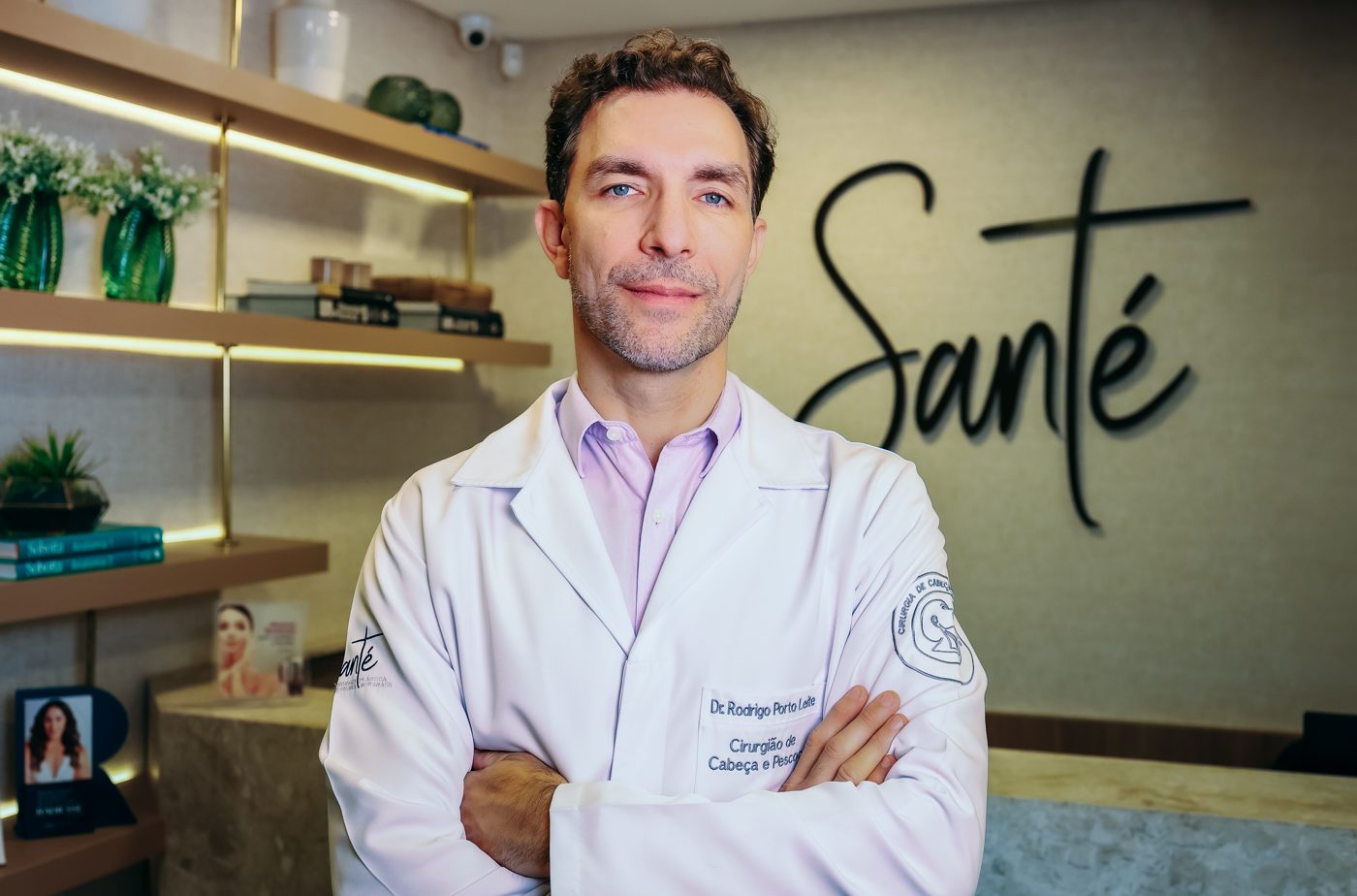 Dr. Rodrigo Porto Leite na Clínica Santé